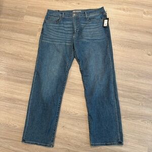 joes jeans men 38 inseam 32 thunders truck navy classic straight leg new